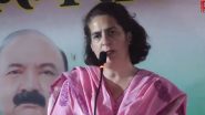 Priyanka Gandhi's Target On Smriti Irani: बीजेपी सांसद का यहां आने का मकसद सेवा का नहीं था, उन्हें केवल देश में यह बताना था की राहुल गांधी ने यहां कुछ काम नही किया -प्रियंका गांधी -Video