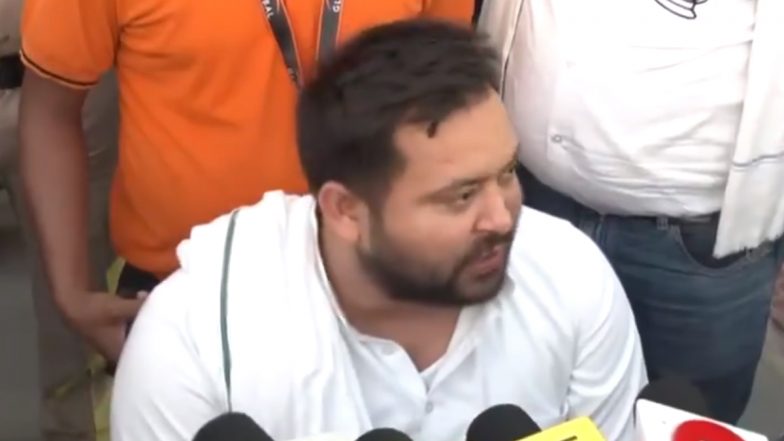 Tejashwi Yadav's Claim: पीएम के पास अब कुछ बचा नही है, वो जान चुके है इंडिया गठबंधन 300 सीटें पार कर चुकी है; आरजेडी नेता तेजस्वी यादव का दावा ( Watch Video )