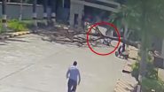 Shocking Video: हॉस्पिटल में एंट्री करते समय मोपेड सवार दंपत्ति पर गिरा पेड़; पति की जगह पर मौत तो वही पत्नी गंभीर रूप से घायल, हैदराबाद की घटना-( Watch Video )