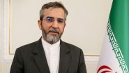 Iran New Acting Foreign Minister: हेलीकॉप्टर क्रैश में FM अमीरअब्दल्लाहियन की मौत के बाद अली बाघेरी को नियुक्त किया ईरान का कार्यवाहक विदेश मंत्री