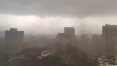 Mumbai: मुंबई में धूल भरी आंधी के साथ भारी बारिश, विमान सेवा प्रभावित, लोकल ट्रेनें भी लेट