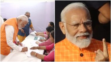 PM Modi Casts Vote: लोकसभा चुनाव के तीसरे चरण के लिए वोटिंग शुरू, अहमदाबाद में पीएम मोदी ने डाला वोट, लोगों से भी की मतदान करने की अपील- VIDEO