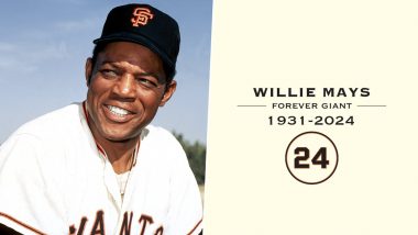 Willie Mays Dies: सैन फ्रांसिस्को जायंट्स के दिग्गज और हॉल ऑफ फेमर विली मेस का 93 साल की उम्र में निधन