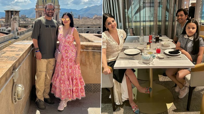 Dhoni Europe Trip With&nbsp;Wife Sakshi: IPL 2024 खत्म होने के बाद&nbsp;पत्नी साक्षी और बेटी&nbsp;के साथ छुट्टी मानाने यूरोप&nbsp;पहुचें टीम इंडिया के पूर्व कप्तान MS&nbsp;धोनी, देखें&nbsp;तस्वीरें