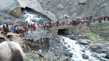 Amarnaath Yatra: अमरनाथ यात्रा के 35 दिनों में 4.85 लाख से ज्यादा श्रद्धालुओं ने किए बाबा बर्फानी के दर्शन