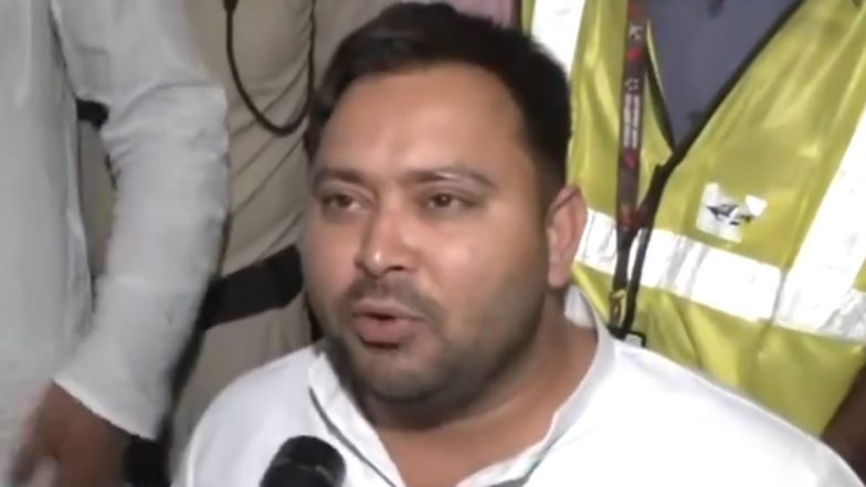 Tejasvi Yadav On Exit Poll: यह पीएम मोदी का एग्जिट पोल है और जनता के एग्जिट पोल में इंडिया अलायंस जीत रही है; तेजस्वी यादव का बयान -Video