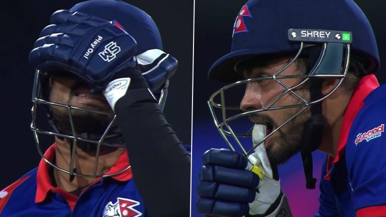 SA vs NEP T20 World Cup 2024: आखिरी गेंद पर रन आउट होने के बाद निराश हुआ गुलशन झा, रोमांचक मैच में दक्षिण अफ्रीका से 1 रन से हारा नेपाल, देखें वीडियो