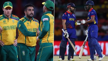 SA vs NEP ICC T20 World Cup 2024: रोमांचक मैच में दक्षिण अफ्रीका ने नेपाल को 1 रन से हराया, तबरेज़ शम्सी ने झटके 4 विकेट