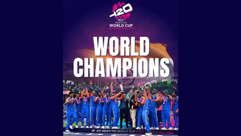 ICC T20 World Cup 2024: भारत-दक्षिण अफ्रीका टी-20 विश्व कप फाइनल मैच के दर्शकों की संख्या रिकॉर्ड 5.3 करोड़ तक पहुंची