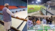 PM Modi in Varanasi: पीएम मोदी ने सिगरा स्टेडियम में बने इंडोर स्पोर्ट्स काम्प्लेक्स का किया औचक निरीक्षण, अधिकारियों को दिए जरूरी दिशा-निर्देश (View Pics)