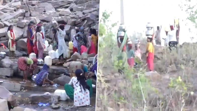 Madhya Pradesh Water Crisis: मध्यप्रदेश के छतरपुर के बेहरवारा गांव में पानी का भीषण संकट, महिलाओं और बच्चों को दूर से लाना पड़ा है पानी-Video