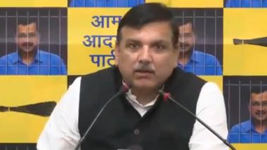 Sanjay Singh On BJP: आम आदमी पार्टी के नेता संजय सिंह का बड़ा आरोप, कहा- 'बीजेपी की ओर से प्रायोजित पानी का संकट चल रहा है'-Video