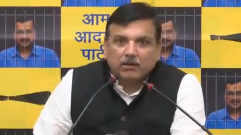 Sanjay Singh On BJP: आम आदमी पार्टी के नेता संजय सिंह का बड़ा आरोप, कहा- 'बीजेपी की ओर से प्रायोजित पानी का संकट चल रहा है'-Video