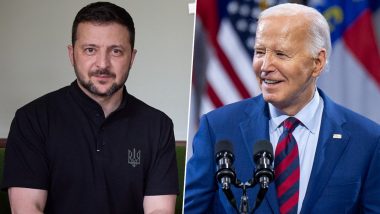 Volodymyr Zelensky and Biden Meet Up: रूस के आक्रामक रुख अपनाने के बीच पेरिस में वोलोदिमीर जेलेंस्की से मिलेंगे राष्ट्रपति बाइडन