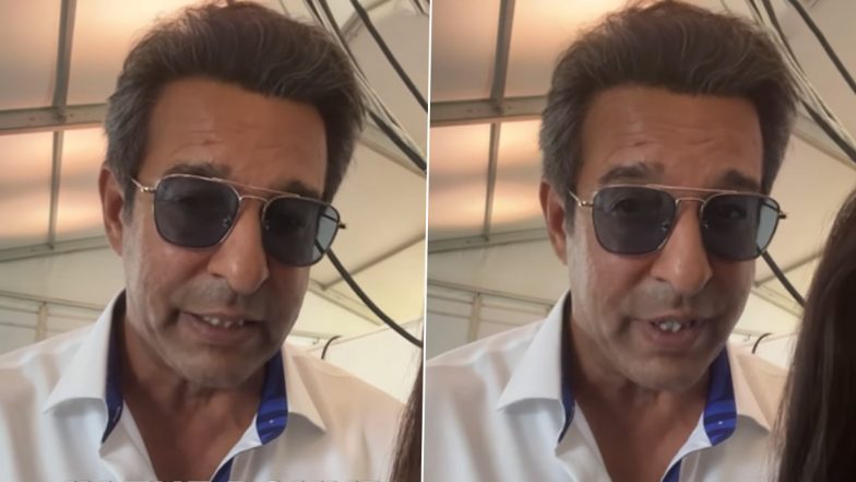 Wasim Akram Lashes Out At PAK Team: टी20 विश्व कप से बाहर होने के बाद वसीम अकरम ने पाकिस्तानी टीम की लगाई क्लास, घर लौटने का बताया रास्ता, देखें वीडियो
