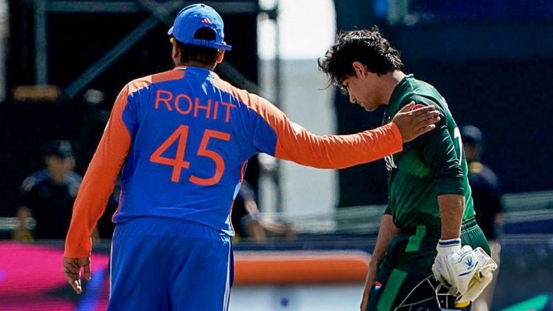 Rohit Sharma Appreciates Naseem Shah's Effort: रोहित शर्मा ने नसीम शाह के प्रयास की सराहना की, उनकी पीठ थपथपाई, तस्वीर हुई वायरल