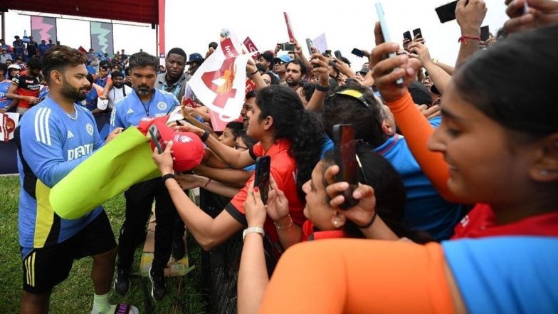 T20 World Cup 2024: ऋषभ पंत ने टी20 विश्व कप के दौरान अमेरिका में मैच देखने आए प्रशंसकों का जताया आभार , देखें पोस्ट
