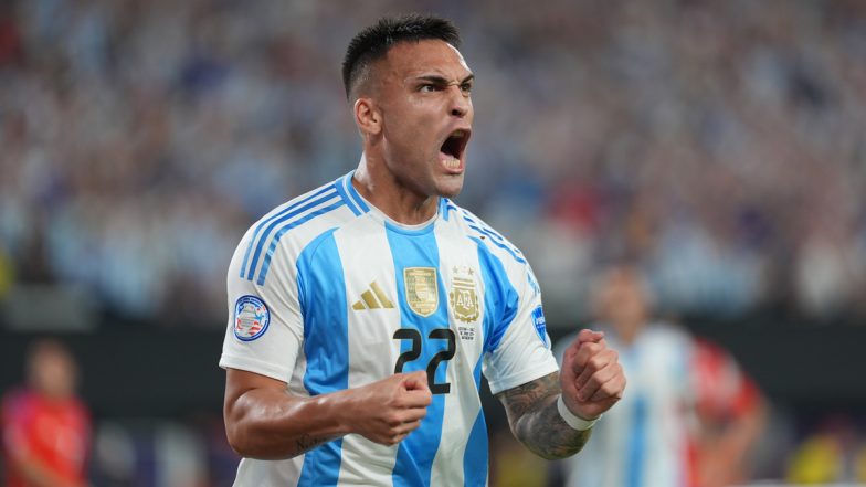 Chile vs Argentina Copa America 2024: अर्जेंटीना ने चिली को 1-0 से हराया, लियोनेल मेस्सी एंड कंपनी ने क्वार्टरफाइनल में बनाई जगह, लॉटारो मार्टिनेज ने दागा गोल