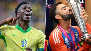 Vinicius Jr Congratulates Virat Kohli: विराट कोहली को टी20 विश्व कप 2024 जीतने पर  ब्राज़ील और रियल मैड्रिड स्टार विनीसियस जूनियर ने दी बधाई