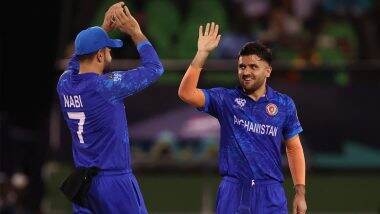 AFG vs UGA T20 World Cup 2024: फजलहक फारूकी के पांच विकेट, रहमानुल्लाह गुरबाज और इब्राहिम जदरान की बल्लेबाजी से अफगानिस्तान ने युगांडा को 125 रनों से हराया