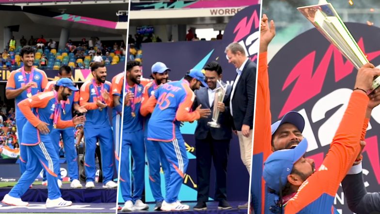 Rohit Sharma On Unique Walk: ट्रॉफी लेने के लिए पोडियम पर अनोखी वॉक पर रोहित शर्मा ने कहा- 'यह चहल और कुलदीप का विचार था'
