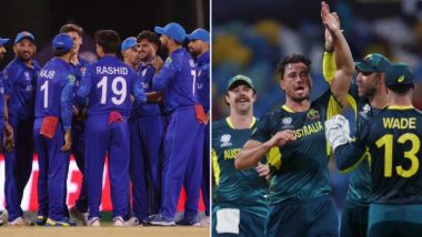 How To Watch AFG vs AUS, 48th Match, Super 8 Live Streaming: अफगानिस्तान को हराकर सेमीफाइनल का टिकट पक्का करने उतरेगी ऑस्ट्रेलिया, जानें कब, कहां और कैसे उठाए मैच का लुफ्त