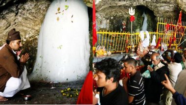 Amarnath Yatra: अमरनाथ यात्रा शांतिपूर्ण ढंग से आगे बढ़ रही, 36 दिनों में 4.90 लाख से ज्यादा श्रद्धालुओं ने किए बाबा बर्फानी के दर्शन