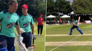 Bear Grylls Plays Cricket In Exhibition Match: मैन वर्सेज वाइल्ड फेम एडवेंचरर बेयर ग्रिल्स ने रूथ स्ट्रॉस फाउंडेशन की एग्जीबिशन मैच में खेला क्रिकेट, देखें वायरल वीडियो