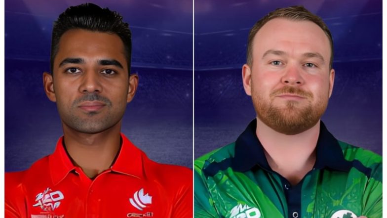 CAN vs IRE, 13th Match Live Score Update: आयरलैंड के कप्तान साद पॉल स्टर्लिंग ने जीता टॉस, पहले गेंदबाजी करने का किया फैसला