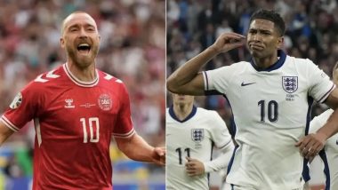 Denmark vs England, 17th Match Euro Cup 2024 Live Streaming In India: यूरो कप में आज डेनमार्क और इंग्लैंड के बीच होगी कांटे की टक्कर, जानें भारत में कब और कहां देख सकेंगे लाइव मैच