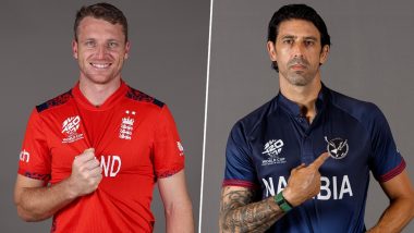 NAM vs ENG, 34th Match Live Score Update: एंटीगुआ में खराब आउटफील्ड की वजह से देरी से होगा टॉस, इंग्लैंड के लिए अहम मुकाबला