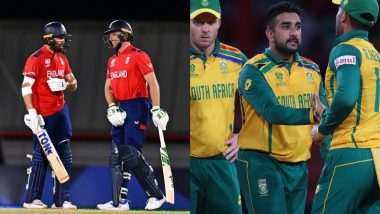 ENG vs SA, 45th Match Super 8 Live Score Update: हाईवोल्टेज मुकाबले में इन धुरंधरों के साथ मैदान में उतर रही हैं दोनों टीमें, प्लेइंग इलेवन पर एक नजर