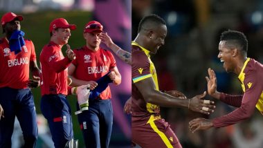 West Indies vs England, 2nd T20I Match Preview: दूसरे टी20 मुकाबले में वेस्टइंडीज करेगी वापसी या इंग्लैंड के बल्लेबाज मचाएंगे तांडव, मैच से पहले जानें हेड टू हेड रिकार्ड्स, मिनी बैटल, स्ट्रीमिंग समेत सभी डिटेल्स