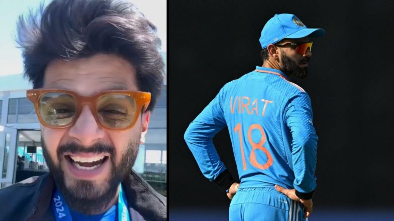 Virat Kohli Craze In USA: यूएसए में सिर चढ़ कर बोल रहा विराट कोहली का क्रेज, स्टार बल्लेबाज के साथ फोटो क्लिक करना चाहता था न्यूयॉर्क पुलिस ऑफिसर, देखें वीडियो
