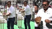 Sachin Tendulkar Plays Baseball With Ravi Shastri: पाक के खिलाफ टी20 विश्व कप से पहले न्यूयॉर्क में सचिन तेंदुलकर ने रवि शास्त्री के साथ खेला बेसबॉल, देखें वीडियो