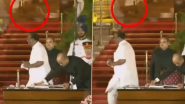Viral Video: मंत्री दुर्गा दास के शपथ ग्रहण के दौरान राष्ट्रपति भवन में दिखा तेंदुआ?, वायरल वीडियो को लेकर सोशल मीडिया पर छिड़ी बहस
