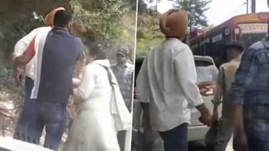 Viral Video: हिमाचल प्रदेश के कुल्लू में बस और कार चालक के बीच झड़प, पर्यटक ने बीच सड़क पर लहराई रिवॉल्वर