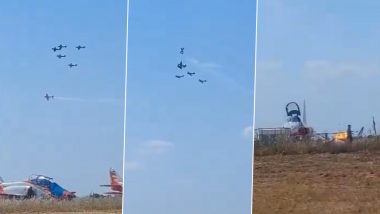 Portugal Plane Collison: पुर्तगाल में हादसा, Beja Air Show के दौरान दो विमानों की टक्कर में एक पायलट की मौत (Watch Video)