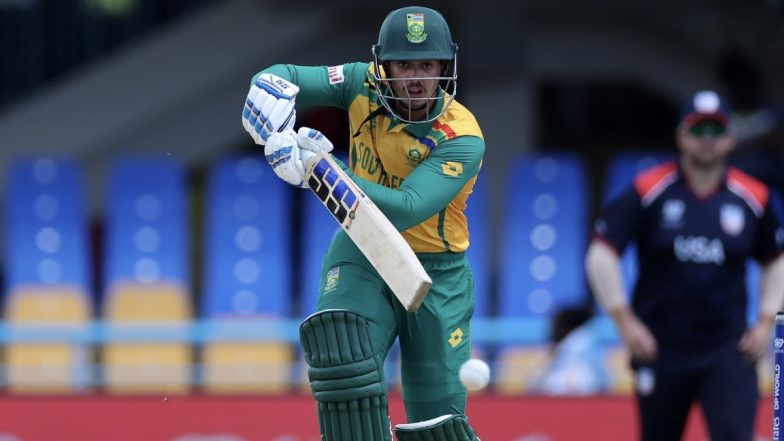 Quinton de Kock Half Century: क्विंटन डी कॉक ने महज 22 गेंदों पर जड़ा ताबड़तोड़ अर्धशतक, इंग्लैंड की टीम को पहले विकेट की तलाश