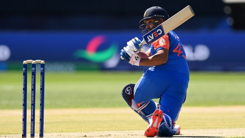 Rohit Sharma Milestone: ऑस्ट्रेलिया के खिलाफ टी20 विश्व कप सुपर 8 मैच में रोहित शर्मा रचा इतिहास, T20I में बनें छक्कों के बेताज बादशाह, देखें वीडियो