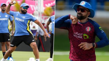 IND vs AFG T20 World Cup 2024 Super 8 Preview: टी20 विश्व कप के सुपर 8 राउंड में अफगानिस्तान से भिड़ेगी टीम इंडिया, मैच से पहले जानें हेड टू हेड, मिनी बैटल, स्ट्रीमिंग समेत सारे डिटेल्स