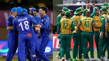 SA vs AFG Head To Head Record: टी20 वर्ल्ड कप में 8 साल बाद साउथ अफ्रीका और अफगानिस्तान के बीच होगी भिड़ंत, यहां देखें हेड टू हेड रिकॉर्ड