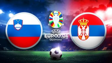 Slovenia vs Serbia, 16th Match Euro Cup 2024 Live Streaming In India: यूरो कप में आज स्लोवेनिया और सर्बिया के बीच खेला जाएगा हाईवोल्टेज मुकाबला, जानें भारत में कब और कहां देख सकेंगे लाइव मैच