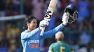 Smriti Mandhana Century: न्यूज़ीलैंड के खिलाफ तीसरे वनडे में स्मृति मंधना ने ठोका अपना 8वां शतक, हरमनप्रीत कौर के साथ की मैच जिताऊ साझेदारी