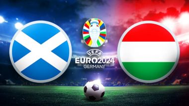 Scotland vs Hungary, 26th Match Euro Cup 2024 Live Streaming In India: यूरो कप में आज स्कॉटलैंड और हंगरी के बीच होगा रोमांचक मुकाबला, जानें भारत में कब और कहां देख सकेंगे लाइव मैच