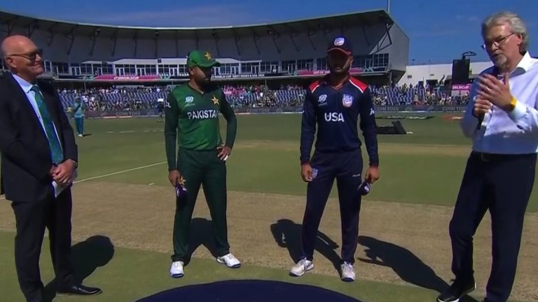 USA vs PAK, 11th Match ICC T20 WC 2024 Live Score Update: अमेरिका के कप्तान मोनांक पटेल ने जीता टॉस, पहले गेंदबाजी करने का किया फैसला