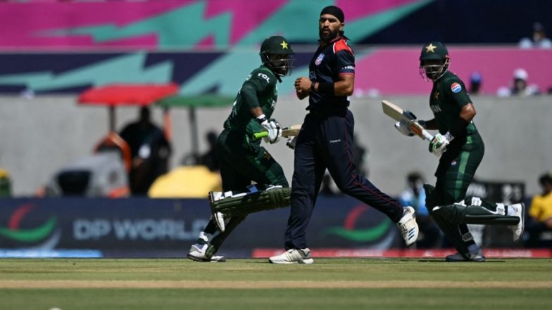 USA vs PAK, 11th Match ICC T20 WC 2024: पाकिस्तान ने अमेरिका को 160 रन का लक्ष्य दिया, बाबर आजम ने खेली 43 रनों की पारी