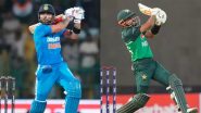 Virat Kohli Vs Babar Azam: टी20 इंटरनेशनल क्रिकेट में कुछ ऐसा हैं विराट कोहली और बाबर आजम का रिकॉर्ड, यहां देखें दोनों बल्लेबाजों के हैरान कर देने वाले आंकड़े