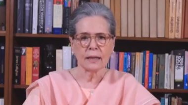 Sonia Gandhi's Message To Telangana: 10वें तेलंगाना स्थापना दिवस पर सभी को दी शुभकामनाएं; कांग्रेस नेता सोनिया गांधी ने दिया लोगों को संदेश -( Watch Video )