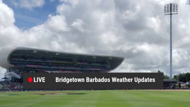 Bridgetown Barbados Weather Updates: बारबाडोस से आई अच्छी खबर! रात से ब्रिजटाउन में नहीं हुई बारिश, फैंस को देखने के लिए मिल सकता है काटें की टक्कर